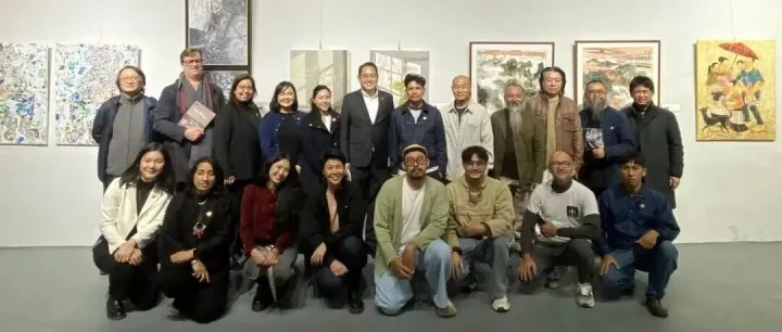 中泰艺术家联展