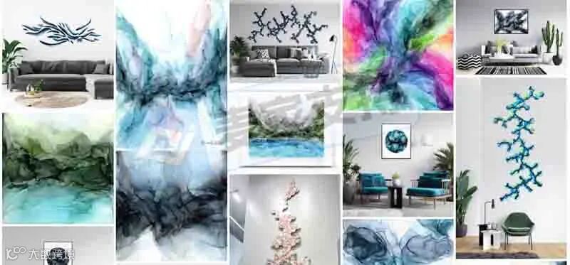 5-cv-13075,酒精墨水抽象画持续维权,已成功TRO冻结200余店!"