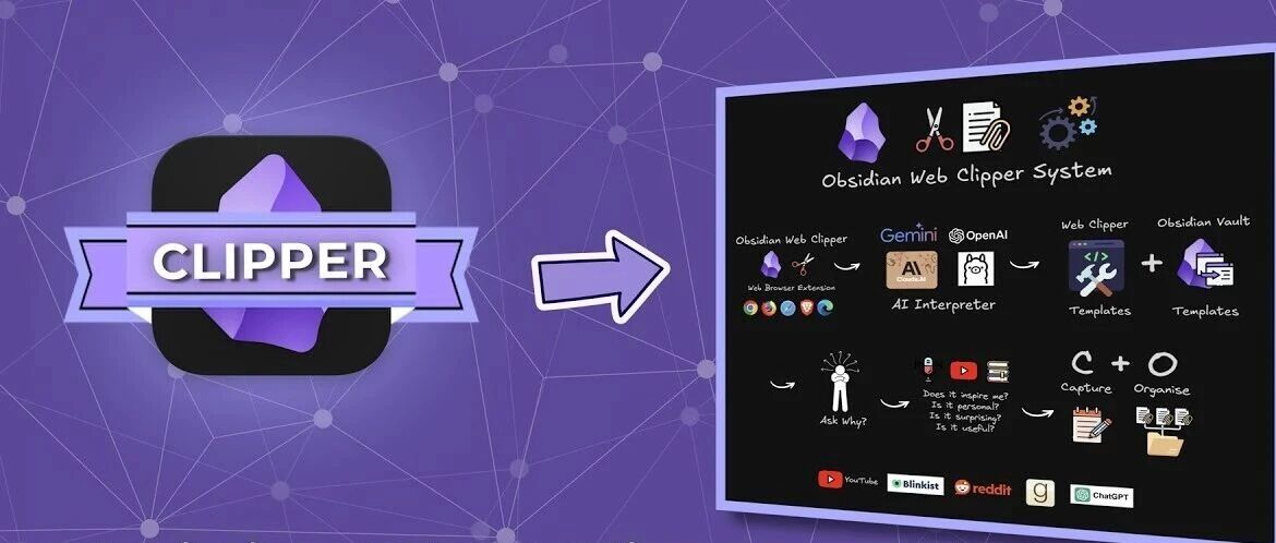 Obsidian Web Clipper 全流程配置｜把好文与 AI 对话沉淀为你的数据资产- 大数跨境