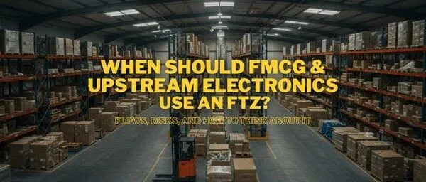 FMCG 与电子供应链上游何时该用FTZ？流程、风险与思考路径