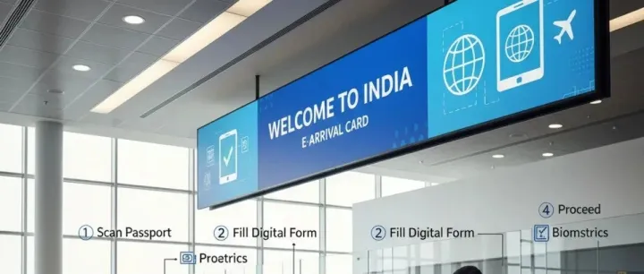 赴印旅行更轻松：外国旅客使用E-Arrival Card可免排队快速通关