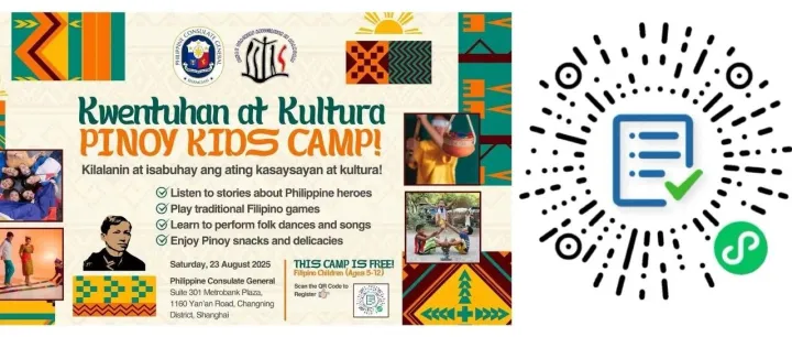 UPDATE: <em>Alternative</em> Registration for Pinoy Kids Camp