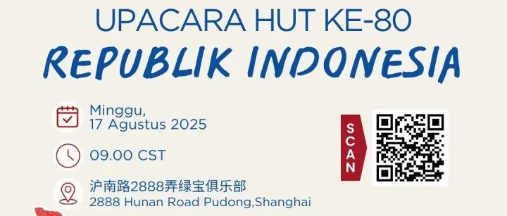 Pengumuman Pendaftaran Upacara HUT Ke-80 Republik Indonesia