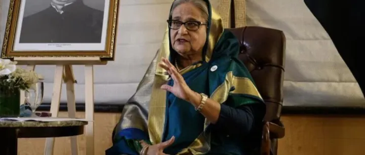 重磅流出：哈西娜倒台一年多以来首次专访：回不去的话就在印度呆着不走了；数百万AL党将抵制大选