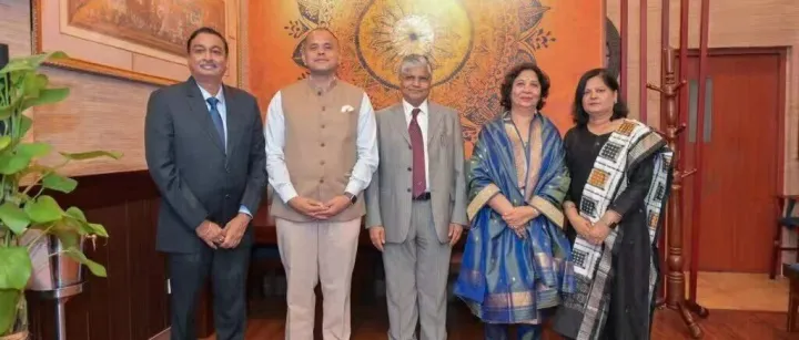 NDB Vice President <em>hosted</em> Ambassador over dinner interaction