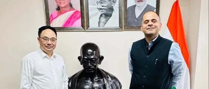 CG met President of SFIPC 总领事会见上海市第一中级人民法院院长