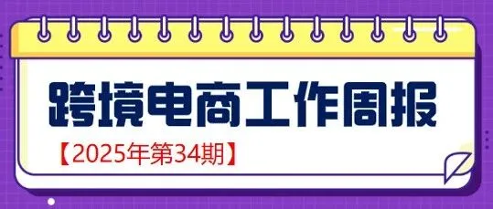 【跨境电商周报2025年第34期】
