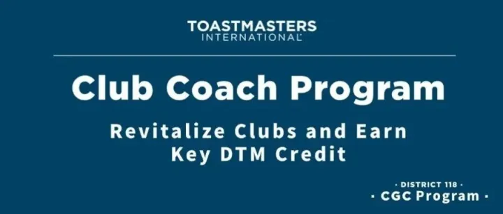 Club Coach Recruitment: Revitalize Clubs and <em>Earn</em> Key DTM Credit