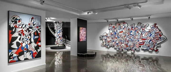 巴黎奥佩拉画廊呈现《Jean Dubuffet: L’Hourloupe et son sillage (1962–1982)》