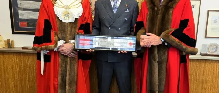 Mark Clayton <em>Receives</em> Freedom of the City of London!
