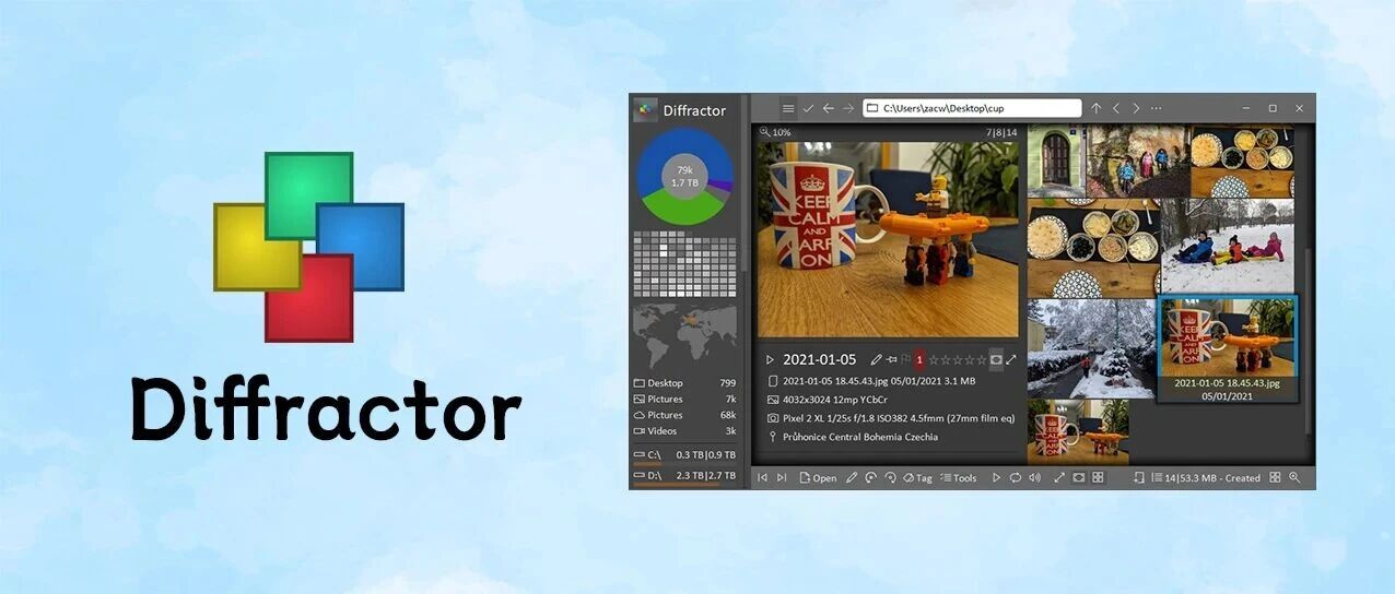 Diffractor | DeepSeek首荐相册软件- 大数跨境