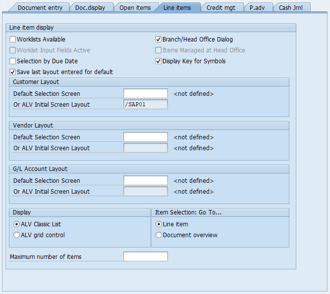 SAP Transaction Code: FB00 - “Accounting Editing Options”- 大数跨境