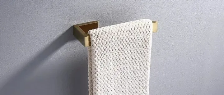 <em>Golden</em> Color Bathroom Accessory Hang Towels Tissue