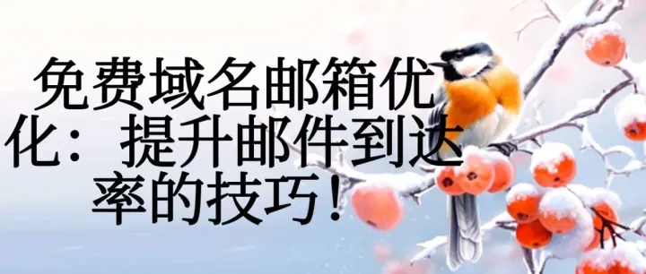 免费域名邮箱优化：提升邮件<em>到达</em><em>率</em>的技巧！