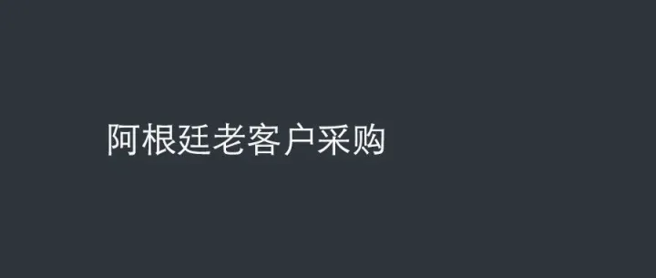 阿根廷客户采购家居建材类