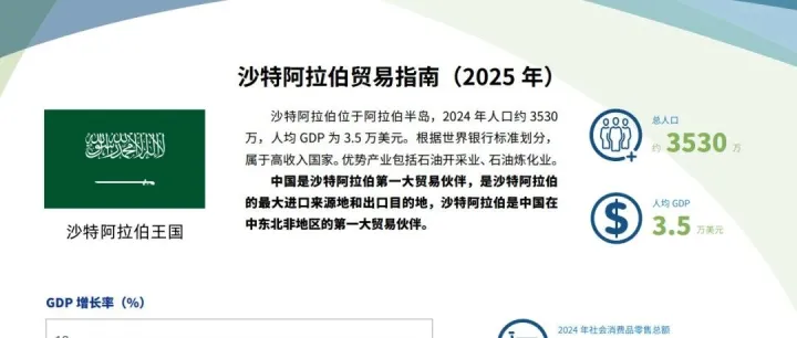 沙特阿拉伯贸易指南（2025）