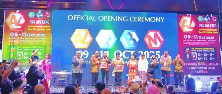 现场速递｜中展华港再次组织中国企业亮相PRO AVL INDONESIA 2025