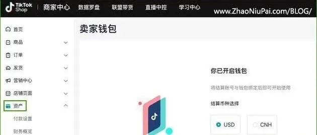 Payoneer派安盈绑定TikTok Shop全托管/跨境店钱包教程