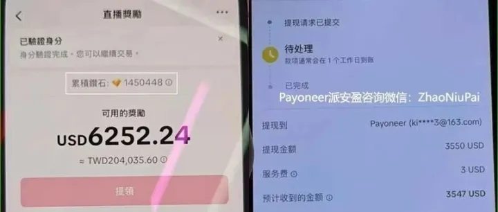 TikTok直播<em>账号</em>使用Payoneer派安盈<em>提</em><em>现</em>教程