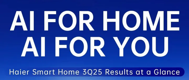 Haier Smart Home 3Q25 Results at a Glance