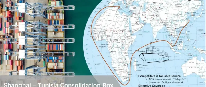 YL Launched LCL Own <em>Consolidation</em> Service from China to Tunisia