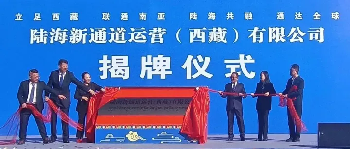 陆海新通道挺进“世界屋脊” 西藏区域公司揭牌启航