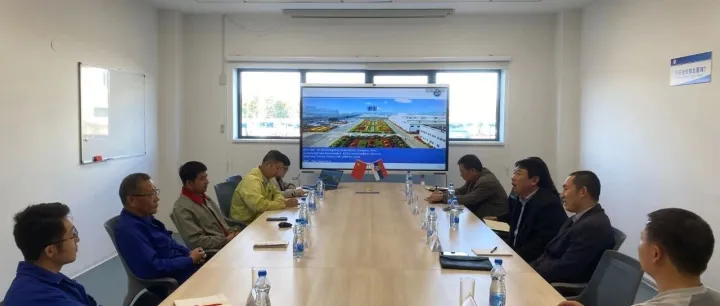 塞尔维亚中资企业商会陪同鲍顺青参赞赴尼什中资企业考察调研