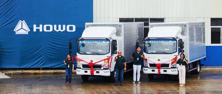 中国重汽菲律宾组装厂首辆整车成功下线