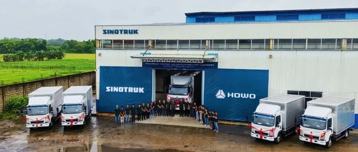 SINOTRUK's Philippine Plant Rolls Out Its First Vehicle