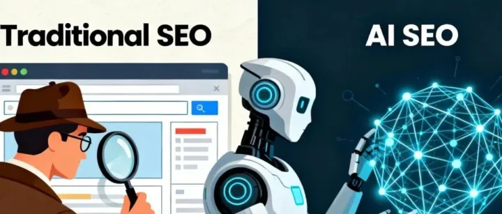 传统 SEO vs. AI SEO：需要了解的区别有哪些？