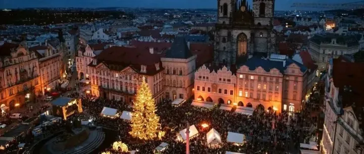 2025捷克五大城市的圣诞集市