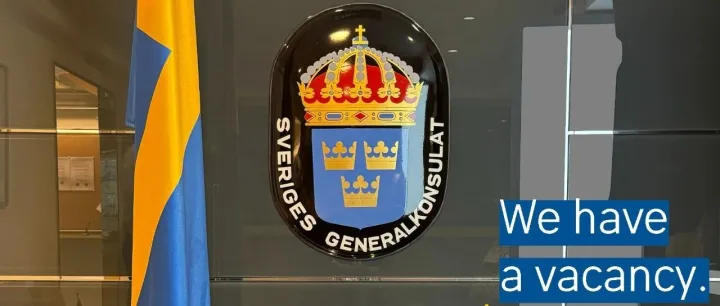 The Consulate General of Sweden is Hiring: Promotion officer