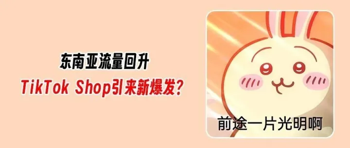 东南亚流量全线回升！TikTok Shop单季狂揽190亿直逼eBay！