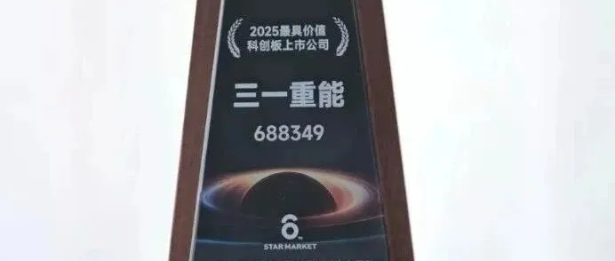 Honored as "<em>Most</em> <em>Valuable</em> STAR Market Listed Company"