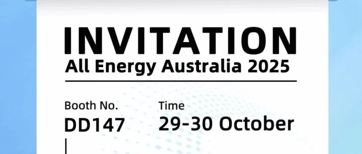 Join Us at All Energy Australia 2025