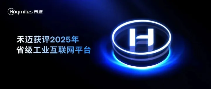 技术驱动 生态赋能 | 禾迈获评2025年省级工业互联网<em>平台</em>
