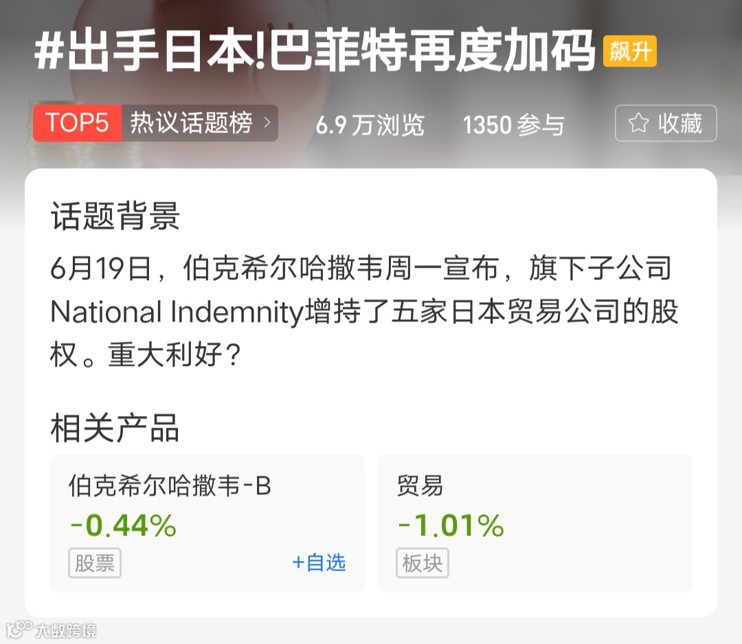 基民注意｜股神又加仓日本！QDII基金年内狂涨……还能上车吗，寻找同路人！- 大数跨境