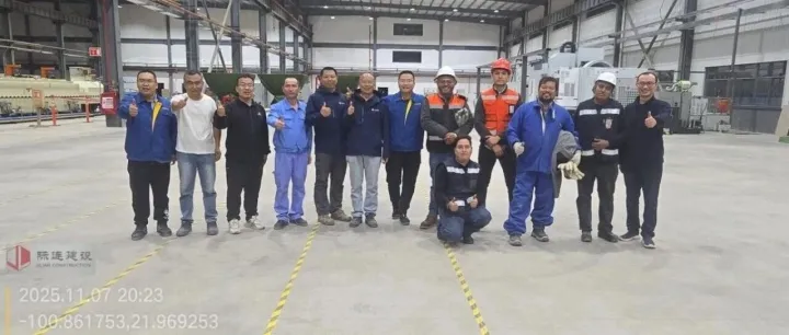 际连建设承建的金马项目正式供电，是SLP Logistik工业区首家园区供电企业