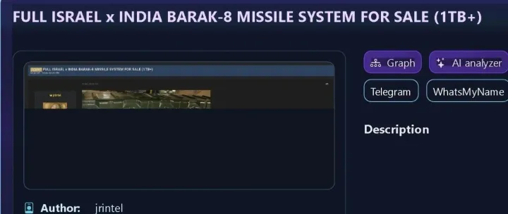 暗网每日数据泄露一瞥--1104