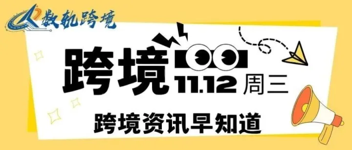 11.12 跨境早报：黑五计划 + 征税新政 + 双 11 战报，卖家核心资讯速递