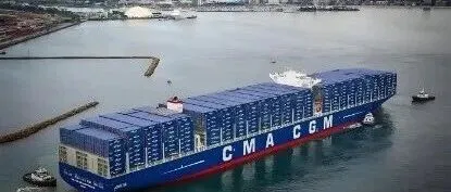 达飞<em>APR</em>2新航线首航，南沙港再添大洋洲物流新通道