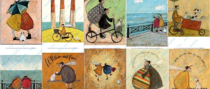 KEITH律所十连弹，多种风格插画版权连续发案。