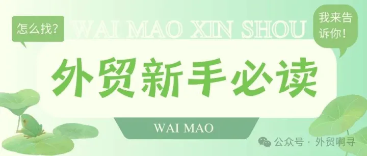 《外贸新手必读：海关数据的获取、分析与应用指南》
