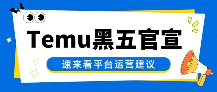 TEMU黑五大促时间来了！长达51天！