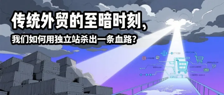 传统外贸的至暗时刻，我们如何用独立站杀出一条血路？