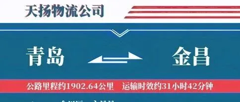 青岛到金昌物流公司-花卉绿植专线-定制化服务