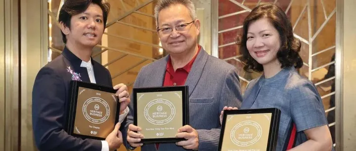 42家老字号获新加坡文化遗产企业计划表彰