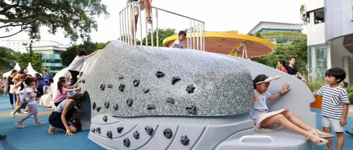 鲸鱼为主题 新加坡首个博物馆跨代游乐场开幕