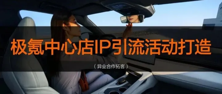 极氪IP<em>引流</em>&异业合作<em>方案</em>