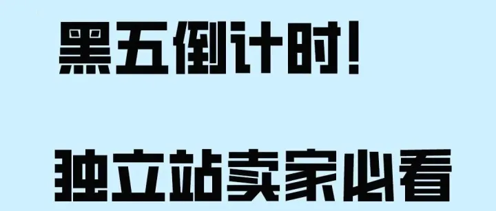 黑五前<em>最后</em><em>一次</em>政策大更新，独立<em>站</em>卖家必看攻略